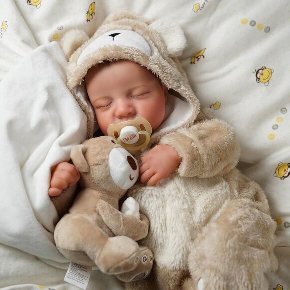 ❤️Baby Dolls Boy  17-Inch Baby Soft Body Realistic-Newborn Dolls Full Body Vinyl - Picture 2 of 9